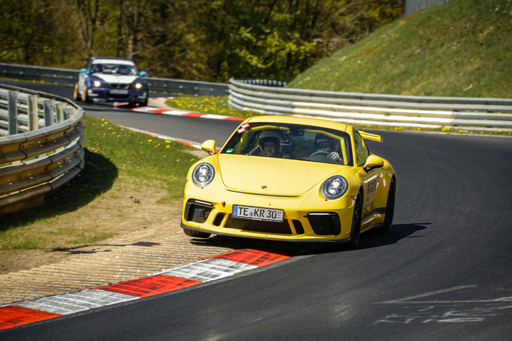 Porsche GT3MR Renntaxi Mitfahrt Nürburgring Nordschleife